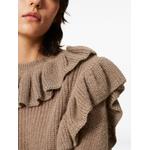 jumper with lurex yarn and ruffles 5