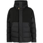 logo-patch padded jacket 1