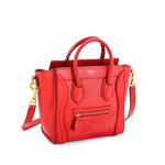 Luggage Bag Grainy Leather Nano crossbody bag 1