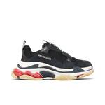 Кроссовки Balenciaga Triple S Sneaker 'Black Red' 1