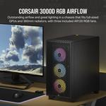 Corsair 3000D RGB AIRFLOW корпус ATX — черный 2