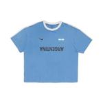 Футболки с коротким рукавом Cactus Jack by Travis Scott x Nike Argentina Total 90 Tee 'Blue' 1