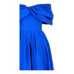 Платья миди Alexander McQueen Draped Off-The-Shoulder Midi Dress 'Синий' 3