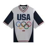 Джерси Kith Team USA Faille Jersey Warmup Shirt 'Белый' 1