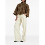 faux-fur high-neck jacket 2