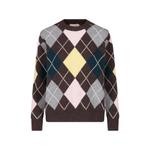 Ava argyle wool sweater 1