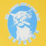 Футболки Supreme Smoke Tee 'Yellow' 2