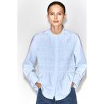 RUCHED Хлопковая блуза 5