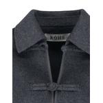 frog-fastening wool-blend jacket 4