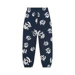 Штаны Denim Tears Bstroy Silver Print Sweatpants 'Blue' 2