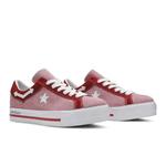 Кроссовки Made Me x Converse Wmns One Star Platform 'Pink' 8
