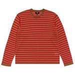 Свитеры Stussy Lightweight Stripe Sweater 'Red' 1