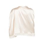 Cata lace-trim draped top 2