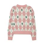 Женский укороченный кардиган ARGYLE MONOGRAM ALL OVER NEW YORK YANKEES 3