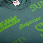 Футболка Supreme Multi Logo Tee 'Темный чирок' 2