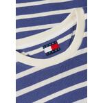 Футболка свободного кроя с полоской и логотипом - Tommy Jeans 7