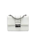 Маленькая сумка через плечо Saffiano Sound Lock Chain (2010-2025 годы) 1