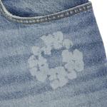 Шорты Denim Tears Laser Wreath Denim Short 'Light Wash' 3