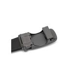 Подарочный набор - Кошелек из натуральной кожи с RFID-защитой + Автоматический ремень 40 мм - Черный / Коричневый 8