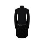 two piece knitted dress 1