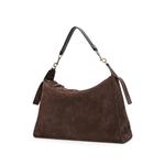 Замшевая сумка на плечо Roxanne с пряжками 2