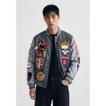 NYC Streetwear - Fearless Varsity Jacket - Серый 3