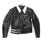 Кожаные куртки Enfants Riches Déprimés Dog In Restraint Leather Jacket 'Черный/Белый' 1