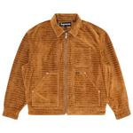 Куртка Supreme Suede Work Jacket 'Croc' 1