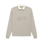 Поло Fear of God Essentials Henley Rugby 'Smoke' 1