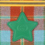 Поясные сумки Gucci Kids Embroidered Star Plaid Printed Belt Bag 'Многоцветный' 3