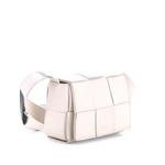 Cassette Maxi Intrecciato Leather Candy crossbody bag 1