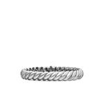 Серебряный браслет Sculpted Cable (8.5 мм) 1