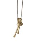 Серебряное колье Clove Hitch 1