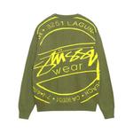 Свитеры Stussy Laguna Icon Sweater 'Dark Green' 2