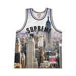 Джерси Supreme x Mitchell And Ness Basketball Jersey «Skyline» 1