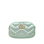 Маленькая сумка через плечо GG Marmont Matelasse Iridescent Nappa (2016-2026 годы) 1