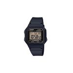 Мужские цифровые часы W-217H-9AV, черный ремешок из смолы 1