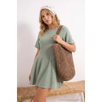 Платье мини Mint Woven Flounced 1% Cotton Beach 1