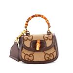 Сумка через плечо Bamboo 1947 Top Handle Bag Jumbo GG Canvas Mini 1