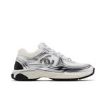 Кроссовки Chanel CC Logo Sneaker 'White Silver' 1