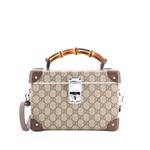 Сумка-сэтчел Bamboo Globe-Trotter Vanity Case с логотипом GG 1