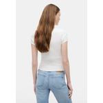 Базовое лого облегающее ребристое трикотажное футболка - Tommy Jeans 2