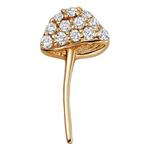 Колье Mushroom Diamond из желтого золота с бриллиантами 1
