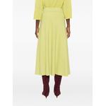 button-fastening midi skirt 4