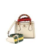 Diana NM Bamboo Handle Tote Leather Mini crossbody bag 1