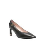 logo-plaque pointed-toe pumps 2