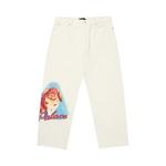 Джинсы Palace Phumper P90 Baggy Jean 'White' 1