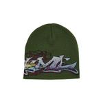 Шапки Supreme Tag Beanie 'Olive' 2