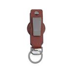 AirTag holder leather keychain 2