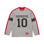 Рубашки и топы Supreme Split Long-Sleeve Top 'Heather Grey' 1
